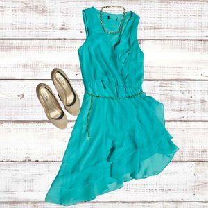 Thalia Sodi Asymmetrical Mint Dress, Size S NWOT